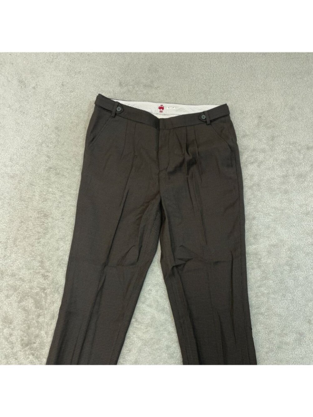 Brooks Brothers Women's 8 Brown Wool Blend Dress Pants Straight Leg  P0895 - Picture 8 of 12